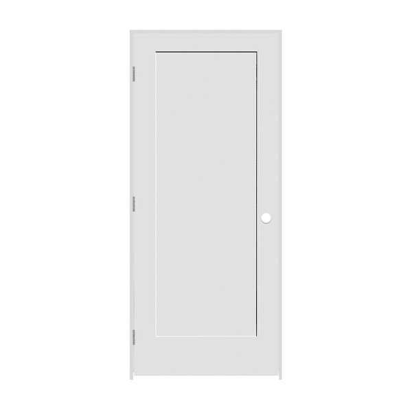 Trimlite 2668138-8401RH26D6916 30' by 80' Shaker 1-Panel Right Handed Interior P - Primed - N/A