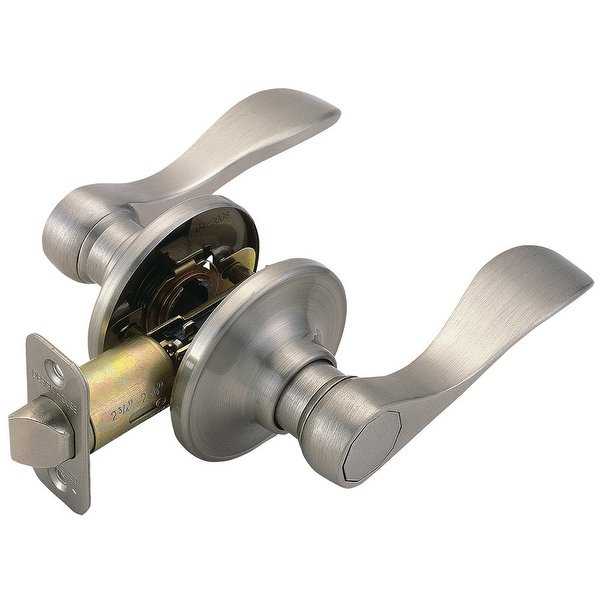 Design House 700484 Springdale Series Passage Lever with Reversible Handles - Satin Nickel - N/A